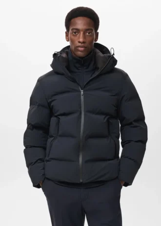 Giacca a vento trapuntata impermeabile