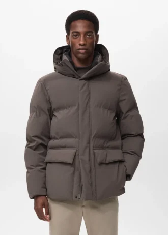 Giacca a vento trapuntata impermeabile