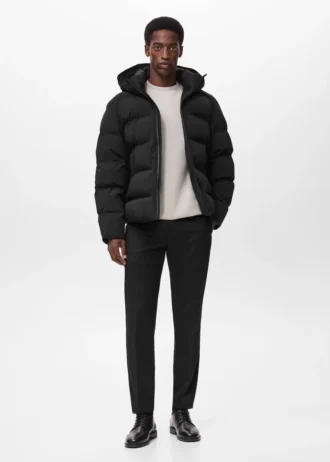 Giacca a vento trapuntata impermeabile