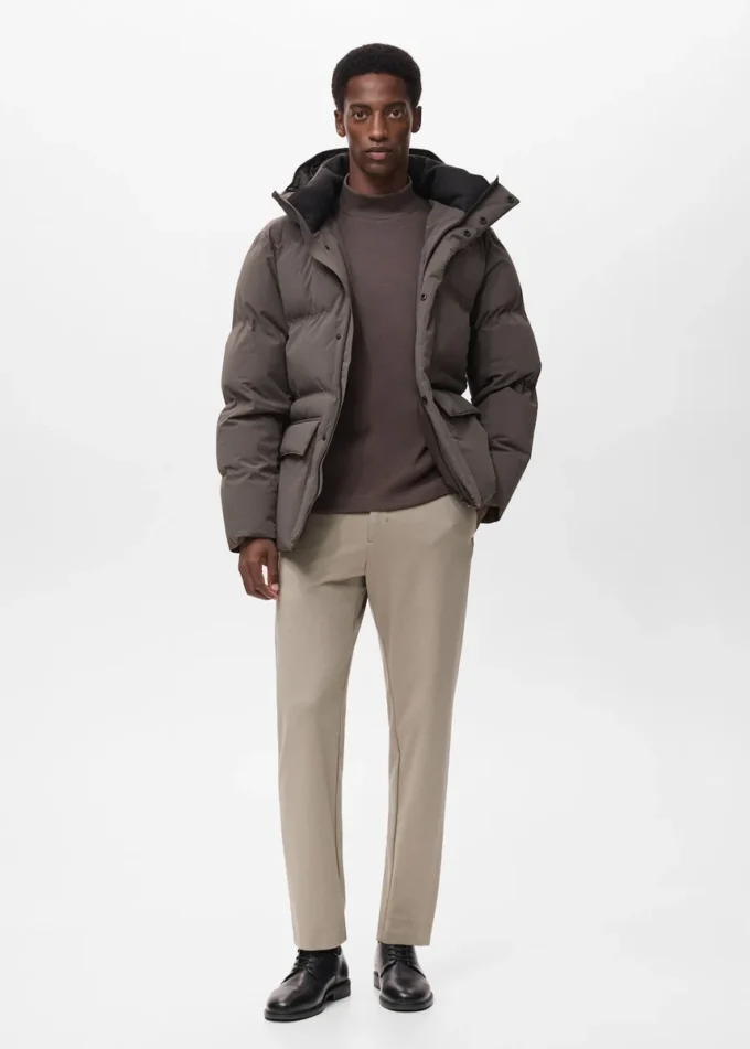 Giacca a vento trapuntata impermeabile Giacca a vento trapuntata impermeabile