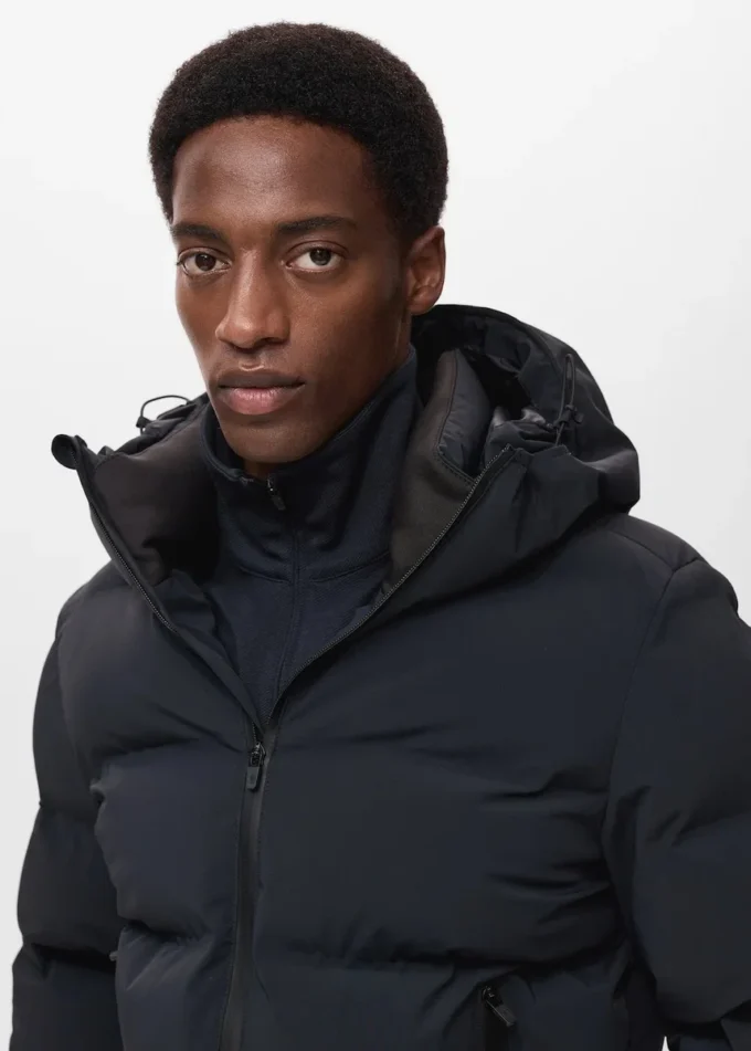 Giacca a vento trapuntata impermeabile