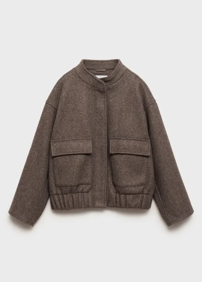 Giacca bomber con tasche