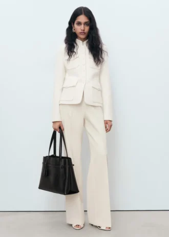 Giacca bouclé con tasche