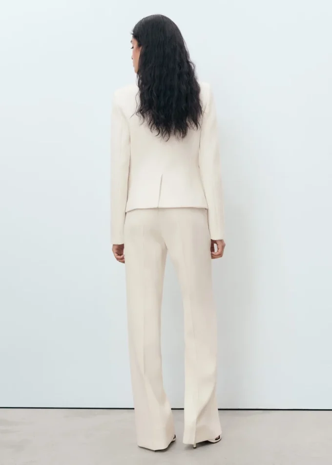 Giacca bouclé con tasche