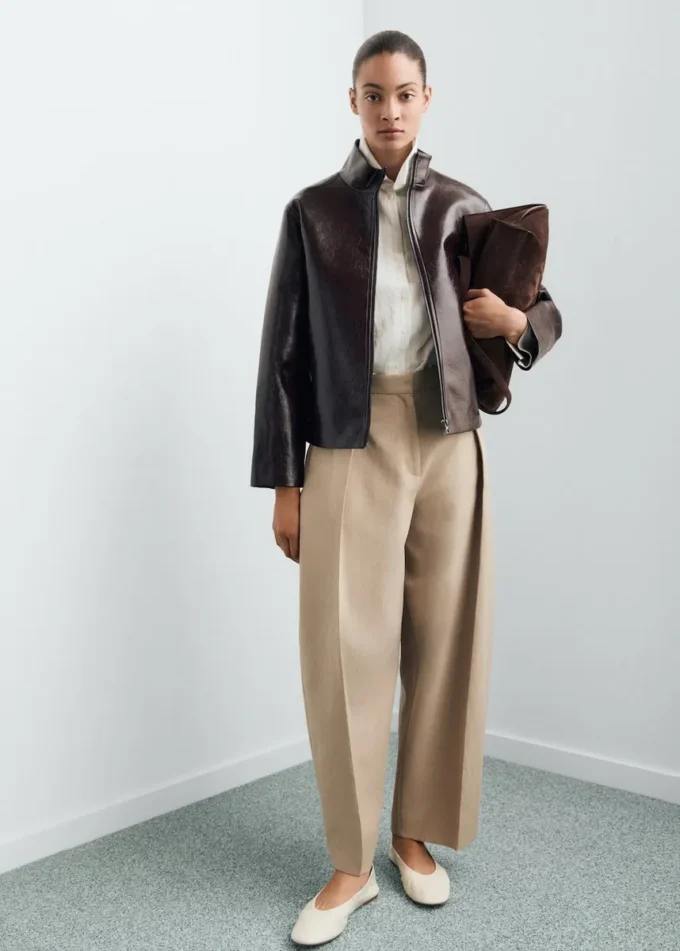 Giacca con collo Perkins Giacca con collo Perkins