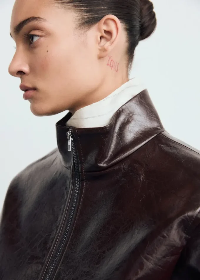 Giacca con collo Perkins Giacca con collo Perkins