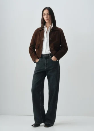 Giacca corta 100% pelle