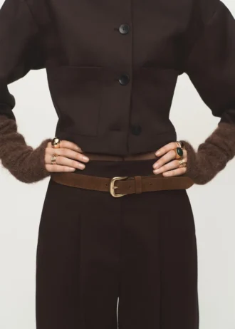 Giacca corta con tasche