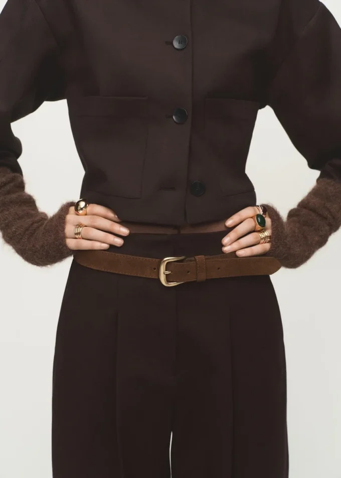 Giacca corta con tasche Giacca corta con tasche