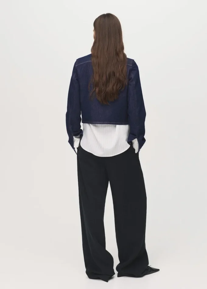 Giacca corta in denim Giacca corta in denim