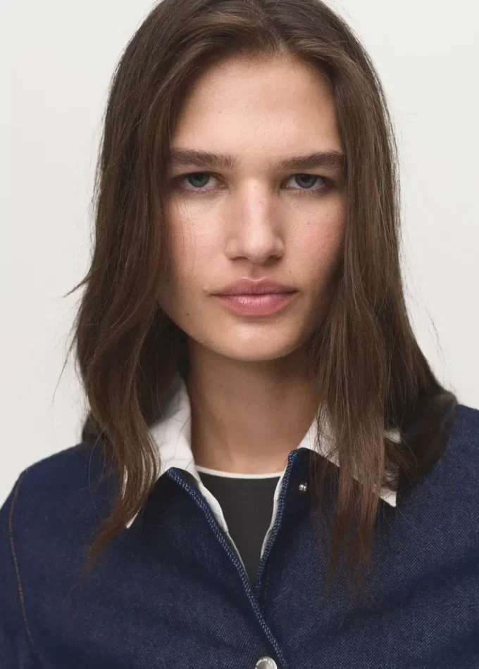 Giacca corta in denim Giacca corta in denim