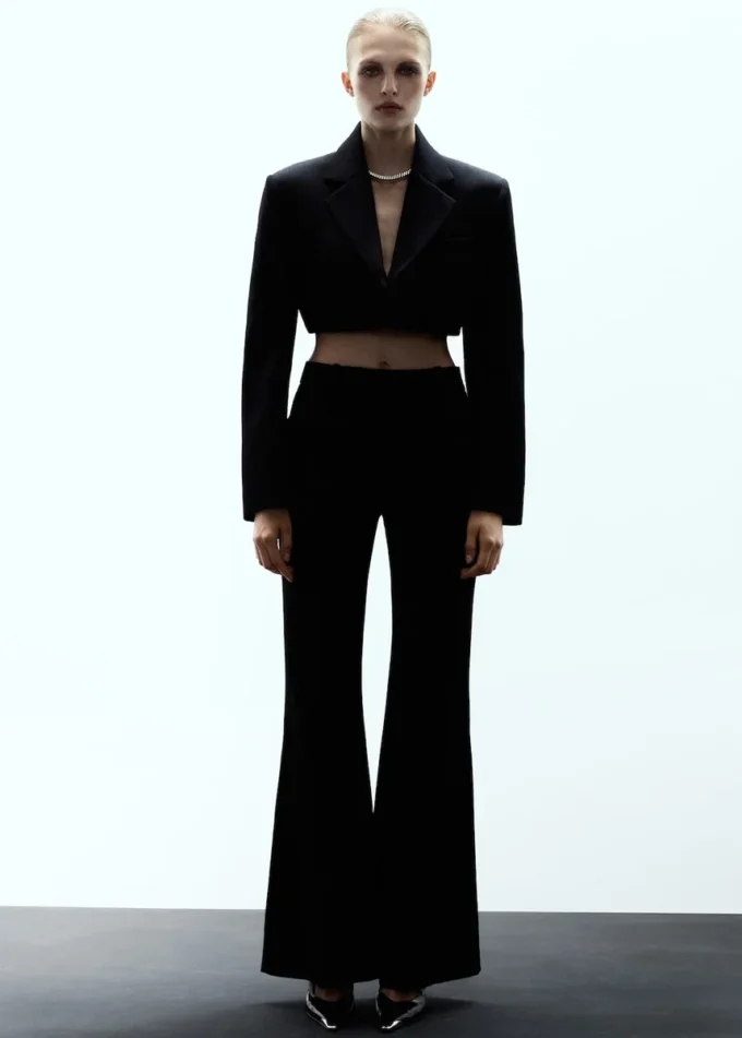 Giacca corta in lana Giacca corta in lana