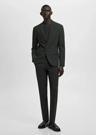 Giacca da abito super slim fit in tessuto elasticizzato