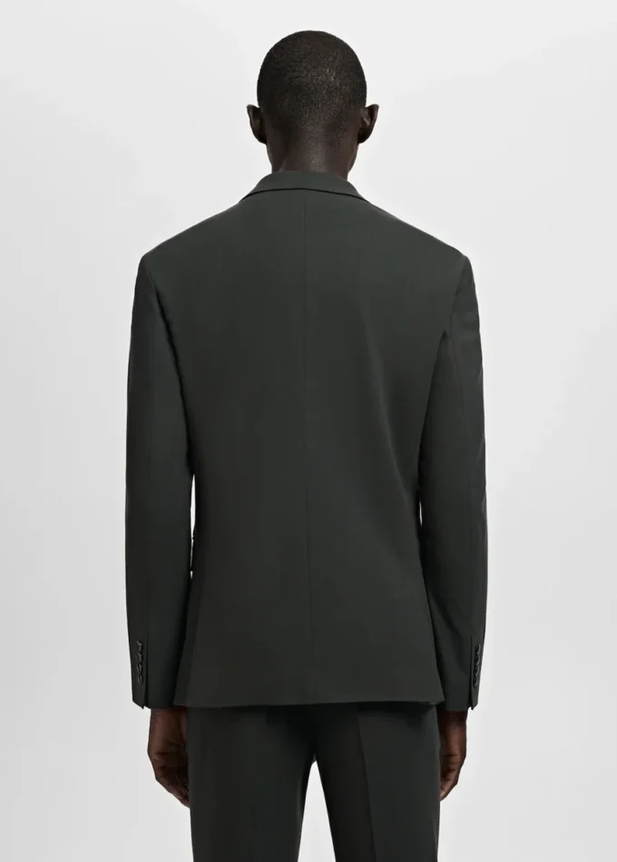 Giacca da abito super slim fit in tessuto elasticizzato Giacca da abito super slim fit in tessuto elasticizzato