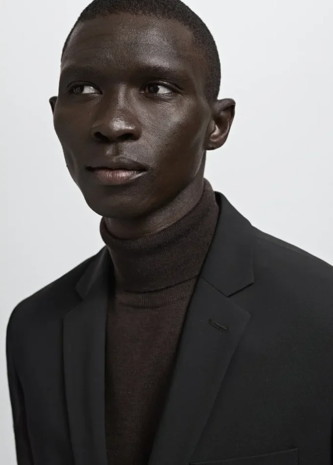 Giacca da abito super slim fit in tessuto elasticizzato Giacca da abito super slim fit in tessuto elasticizzato