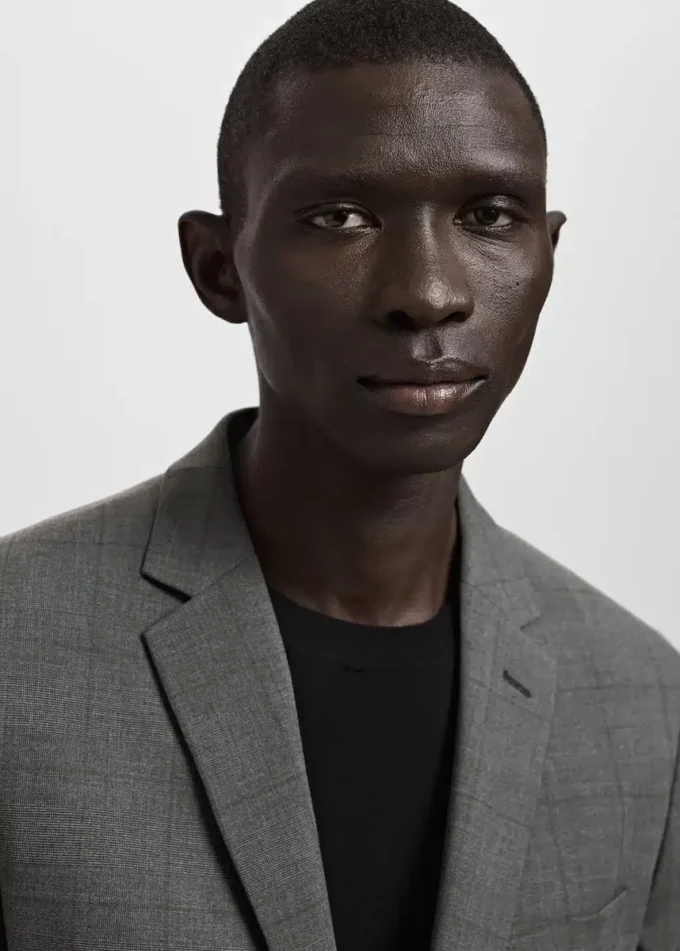 Giacca da abito super slim fit in tessuto elasticizzato Giacca da abito super slim fit in tessuto elasticizzato