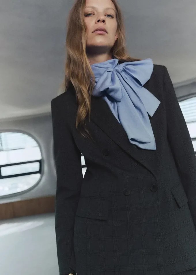 Giacca doppiopetto a quadri Giacca doppiopetto a quadri