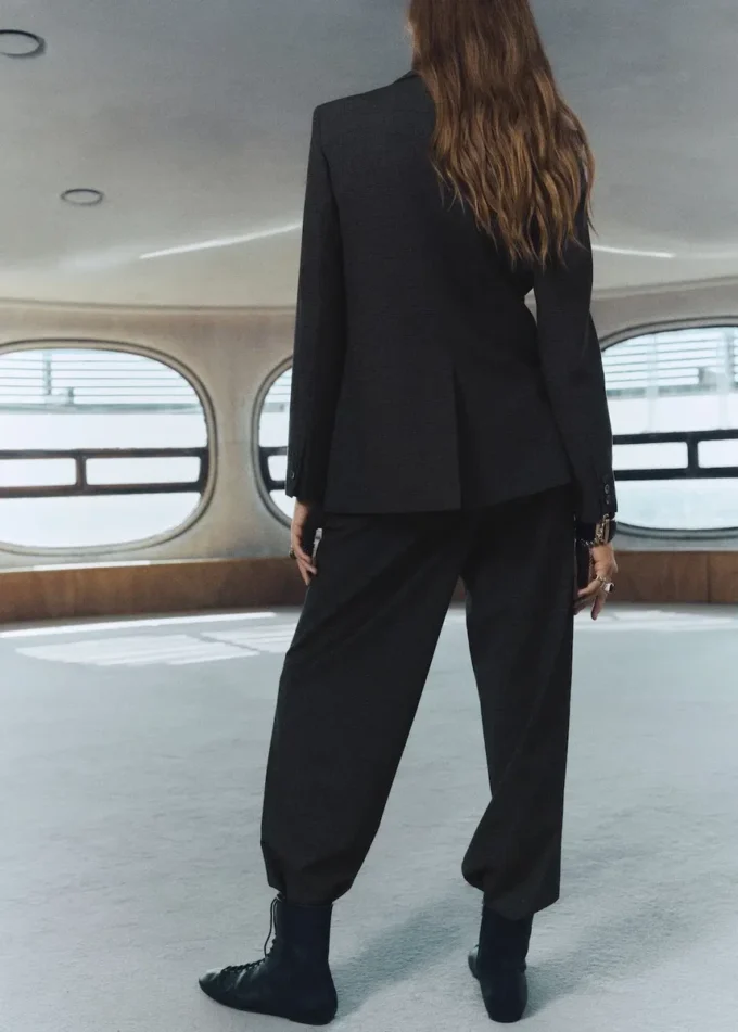 Giacca doppiopetto a quadri Giacca doppiopetto a quadri