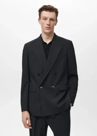 Giacca doppiopetto Boston dalla vestibilità regolare