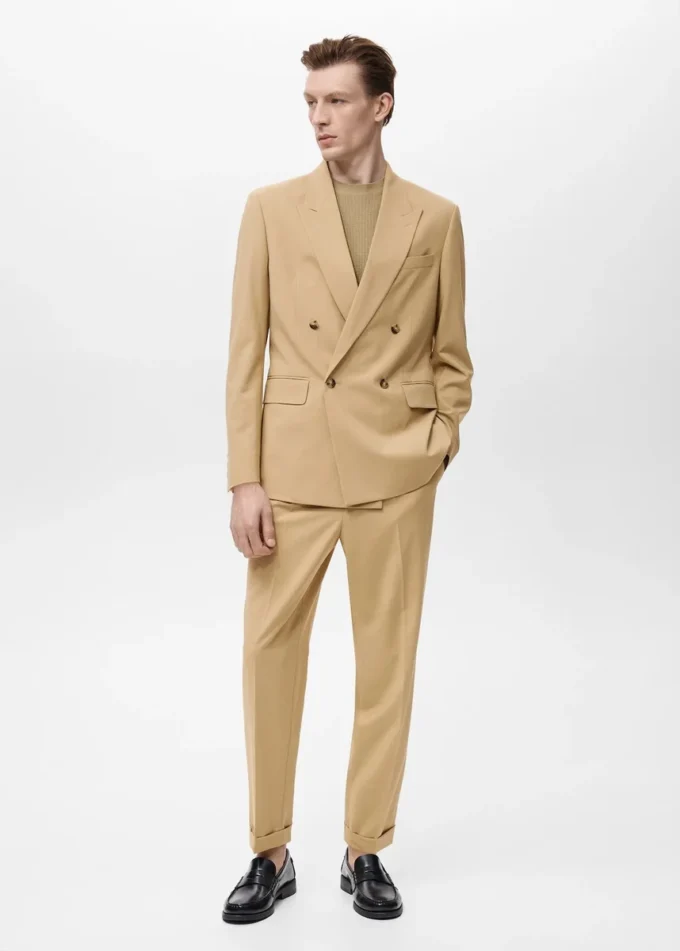 Giacca doppiopetto Boston dalla vestibilità regolare Giacca doppiopetto Boston dalla vestibilità regolare