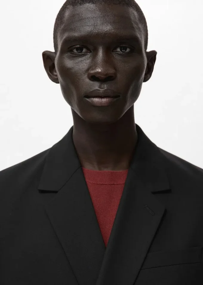 Giacca doppiopetto Boston dalla vestibilità regolare Giacca doppiopetto Boston dalla vestibilità regolare