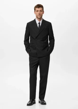 Giacca doppiopetto dalla vestibilità regolare