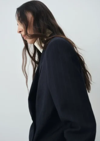 Giacca doppiopetto gessata