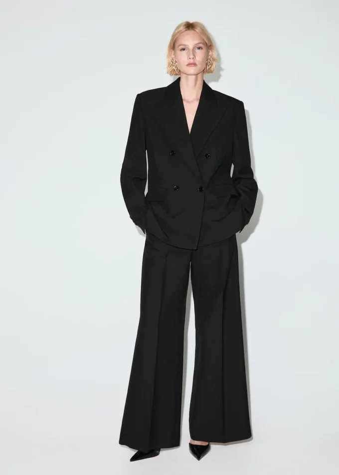 Giacca doppiopetto in misto lana Giacca doppiopetto in misto lana