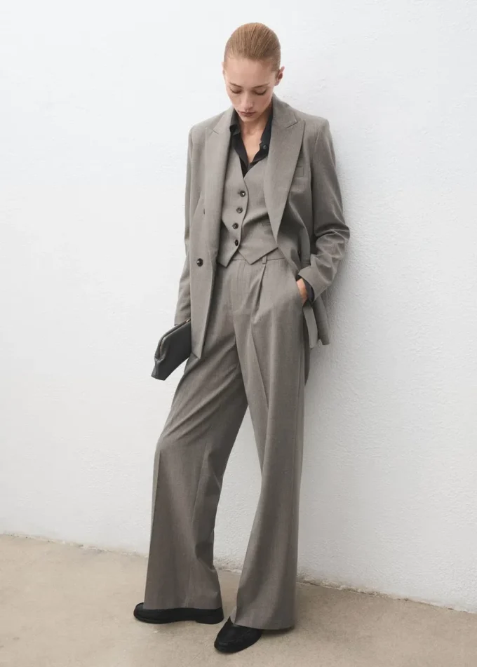 Giacca doppiopetto in misto lana Giacca doppiopetto in misto lana