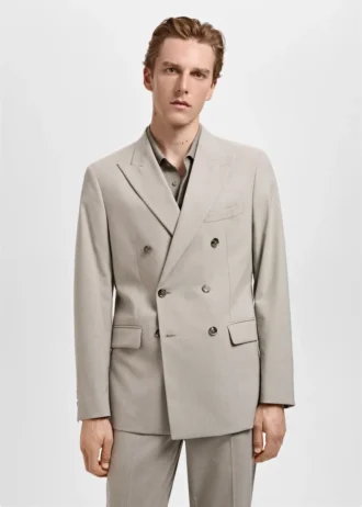 Giacca doppiopetto slim fit Monaco Giacca doppiopetto slim fit Monaco