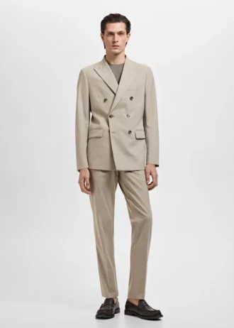 Giacca doppiopetto slim fit Monaco Giacca doppiopetto slim fit Monaco