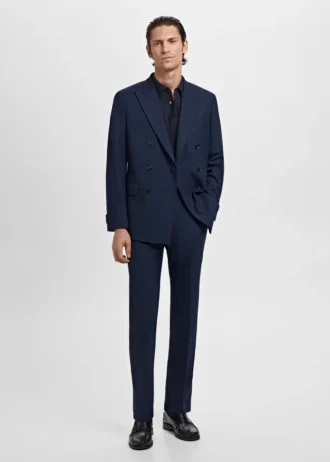 Giacca doppiopetto slim fit Monaco