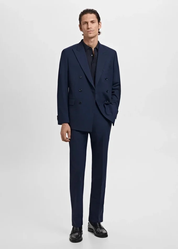 Giacca doppiopetto slim fit Monaco Giacca doppiopetto slim fit Monaco