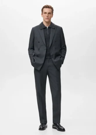 Giacca doppiopetto Torino 100% lana