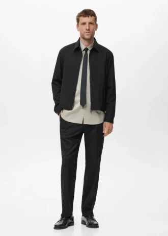 Giacca dritta con tasche