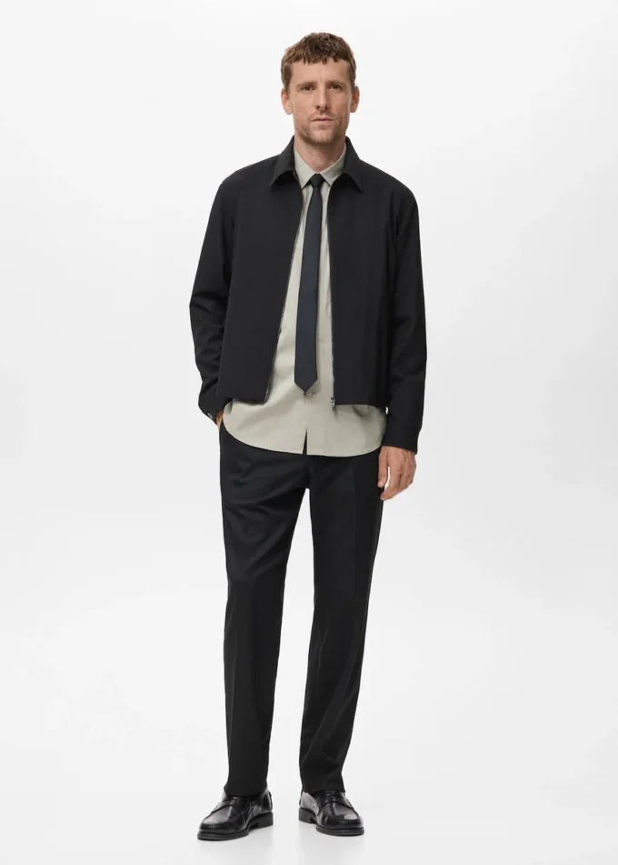 Giacca dritta con tasche Giacca dritta con tasche