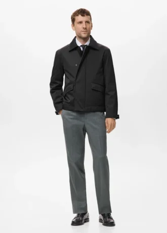 Giacca idrorepellente con tasche Giacca idrorepellente con tasche