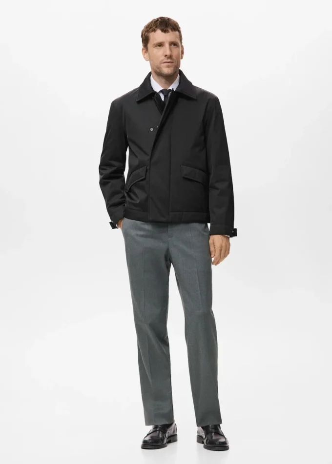 Giacca idrorepellente con tasche Giacca idrorepellente con tasche