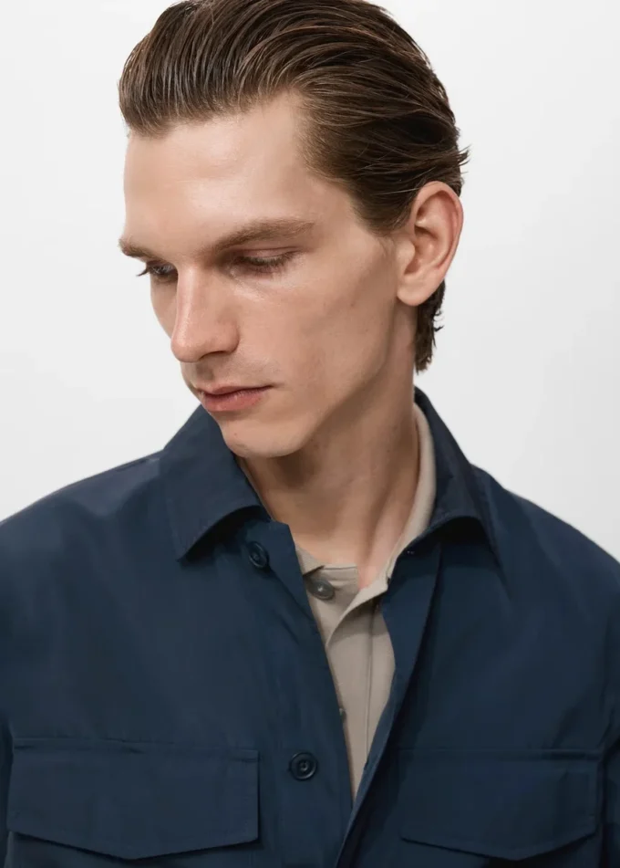 Giacca idrorepellente con tasche Giacca idrorepellente con tasche