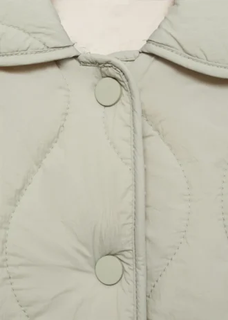 Giacca imbottita con fodera in shearling Giacca imbottita con fodera in shearling