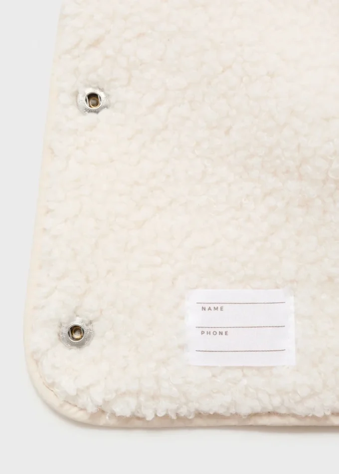 Giacca imbottita con fodera in shearling Giacca imbottita con fodera in shearling