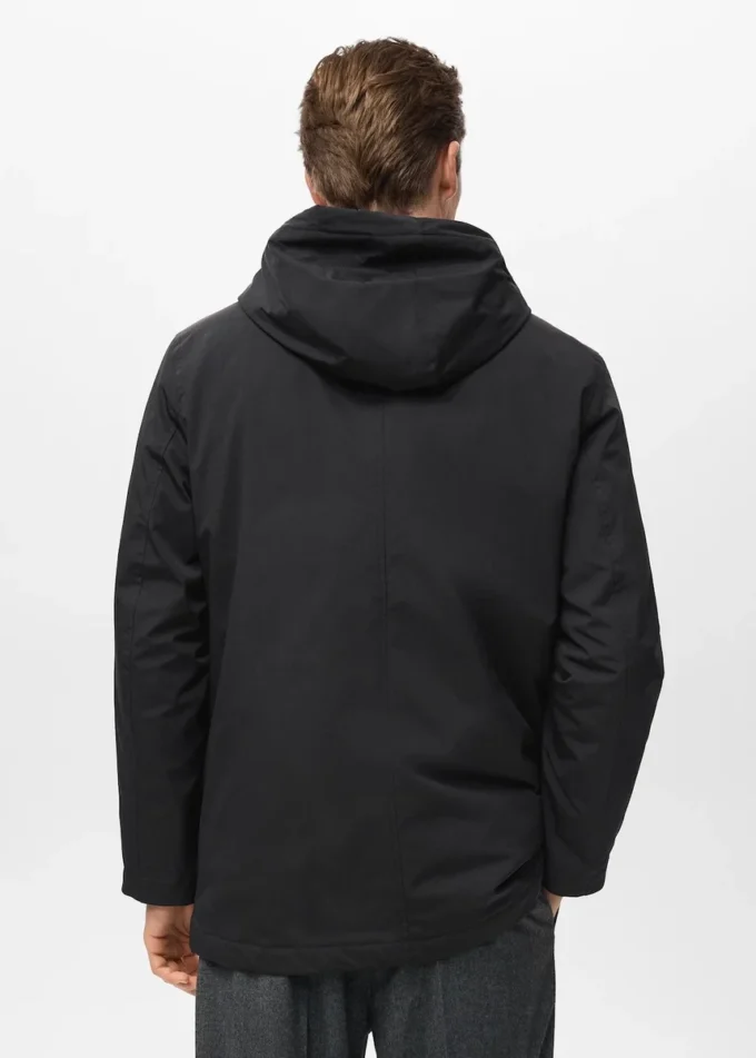 Giacca impermeabile con cappuccio Giacca impermeabile con cappuccio