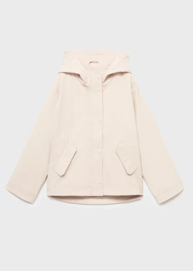 Giacca impermeabile con cappuccio Giacca impermeabile con cappuccio
