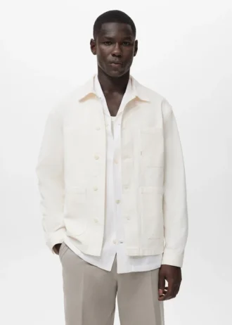 Giacca in denim 100% cotone