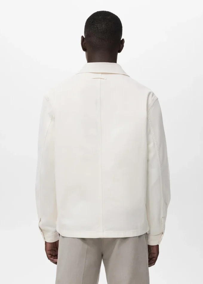 Giacca in denim 100% cotone Giacca in denim 100% cotone