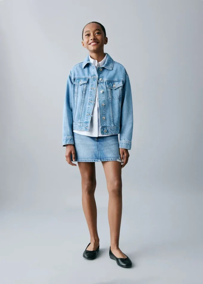 Giacca in denim basic Giacca in denim basic