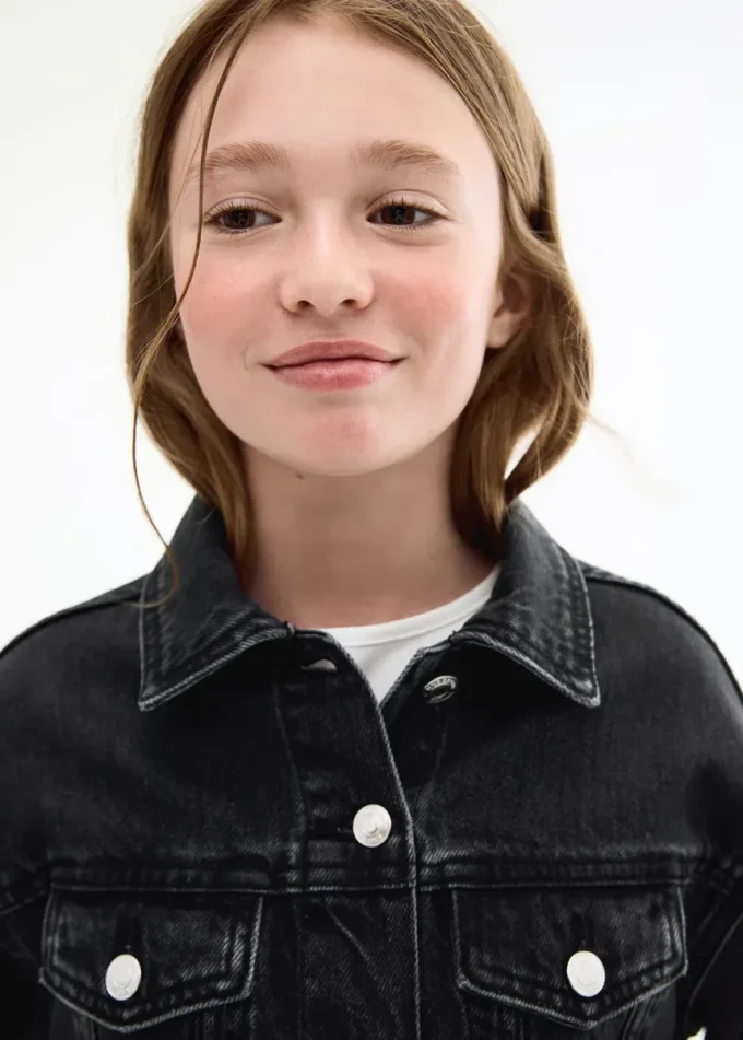 Giacca in denim basic Giacca in denim basic