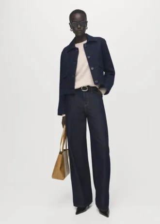 Giacca in denim con tasche