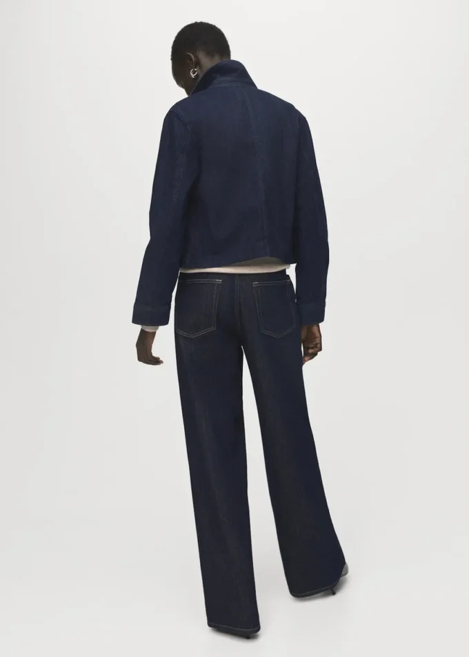 Giacca in denim con tasche Giacca in denim con tasche