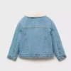 Giacca in denim effetto pelliccia Giacca in denim effetto pelliccia